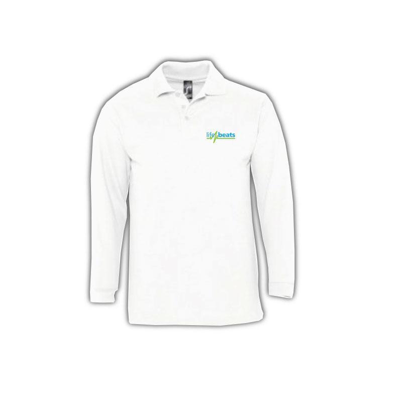 Lifebeats Polo - Mens Long Sleeve