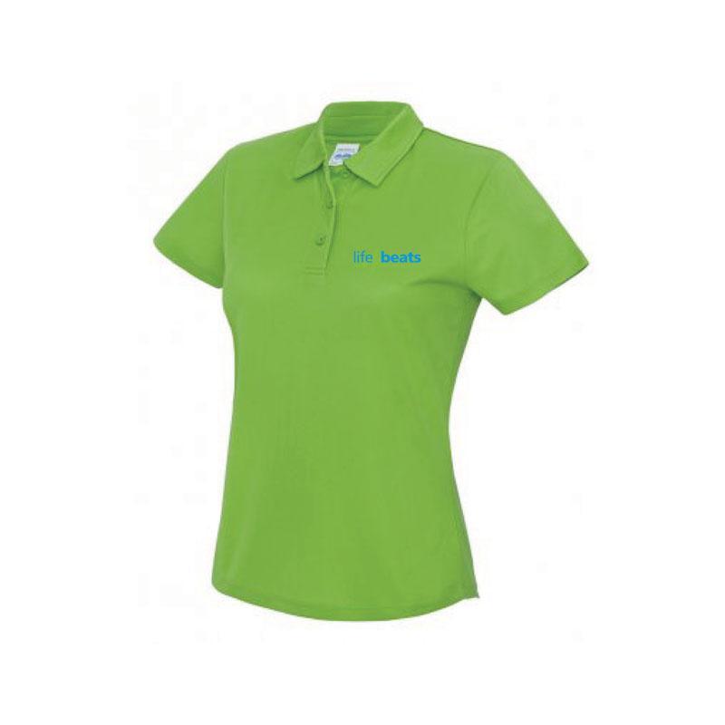 Lifebeats Ladies Polo - Green