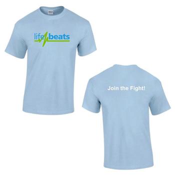 Lifebeats Join the Fight T-Shirt - Blue