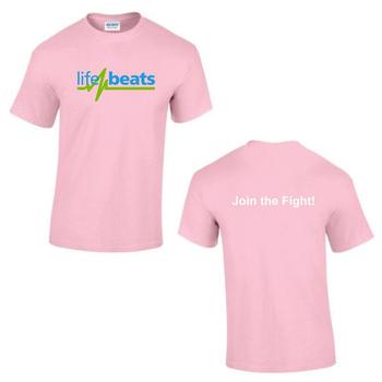 Lifebeats Join the Fight T-Shirt - Pink