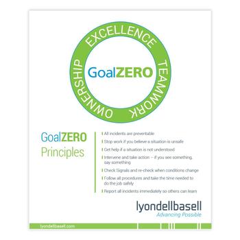 Goal Zero Principle Posters