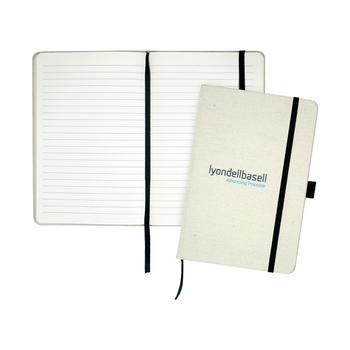 A5 Cotton covered notebook